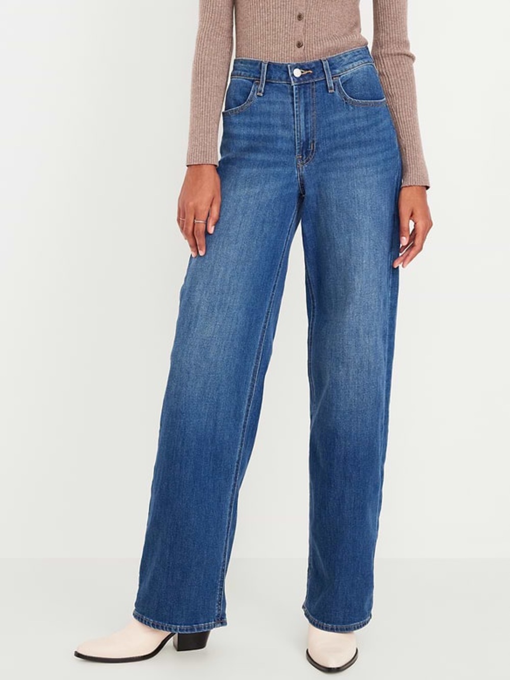Old Navy High Waisted WOW Wide-Leg Jeans